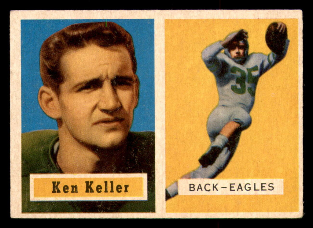 1957 Topps #111 Ken Keller DP Excellent RC Rookie 