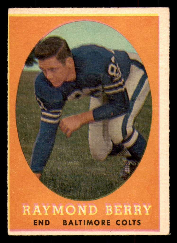1958 Topps #120 Raymond Berry Excellent 