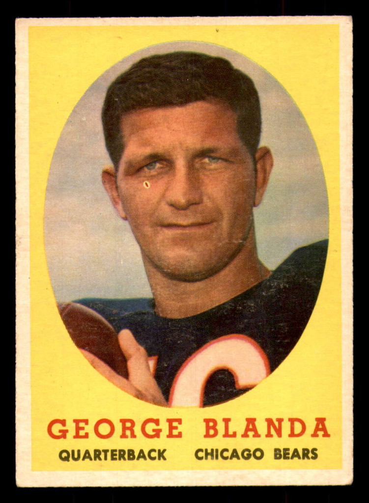 1958 Topps #129 George Blanda Excellent  ID: 388263