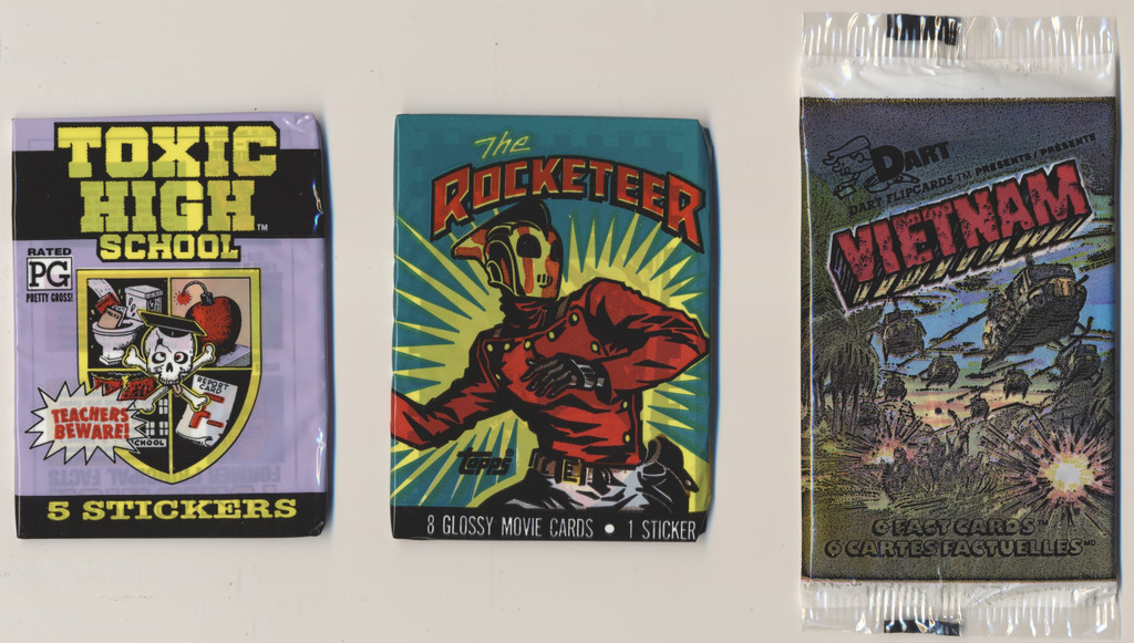 1990's  Unopened Wax Packs  Lot 3 Different  #*sku35383