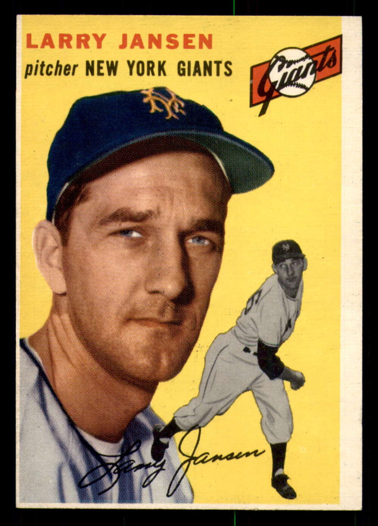 1954 Topps #200 Larry Jansen Excellent+  ID: 388431