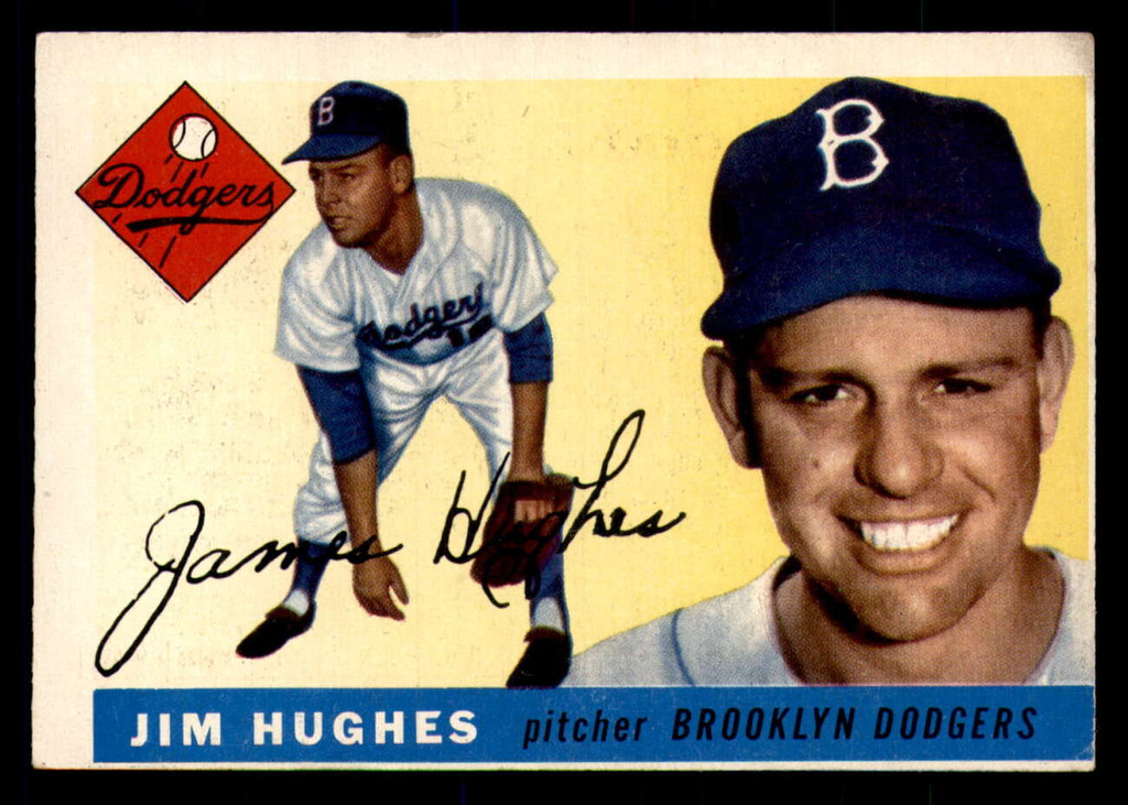 1955 Topps #51 Jim Hughes VG-EX 