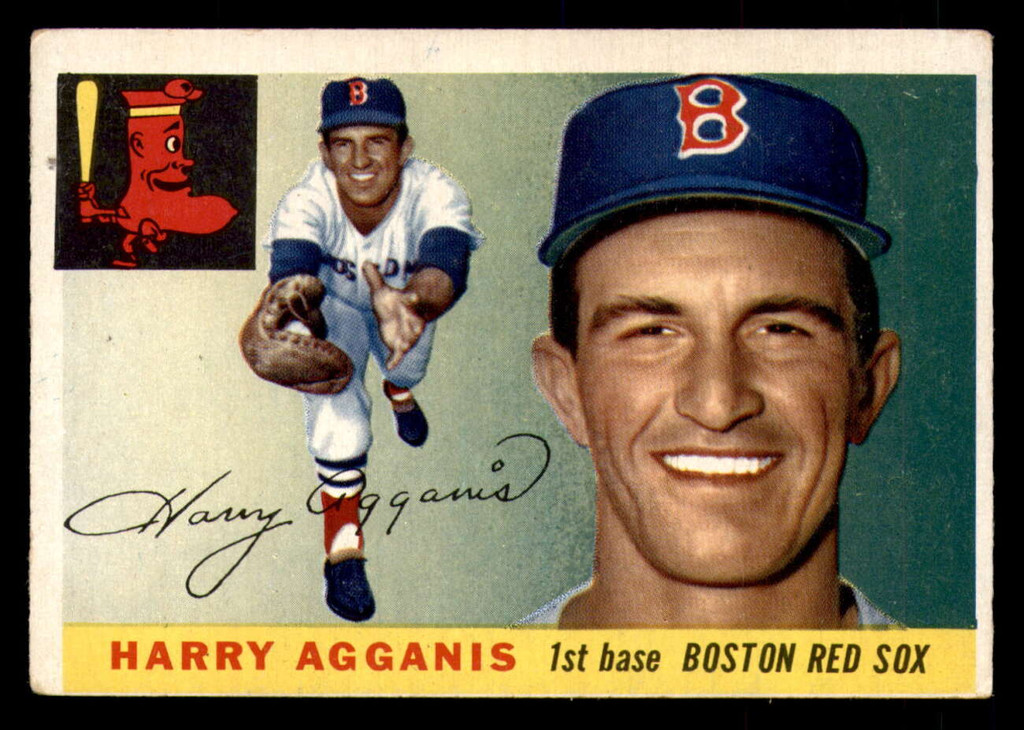 1955 Topps #152 Harry Agganis VG-EX RC Rookie  ID: 388579
