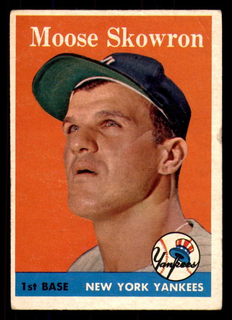 1958 Topps #240 Bill Skowron Very Good  ID: 388845