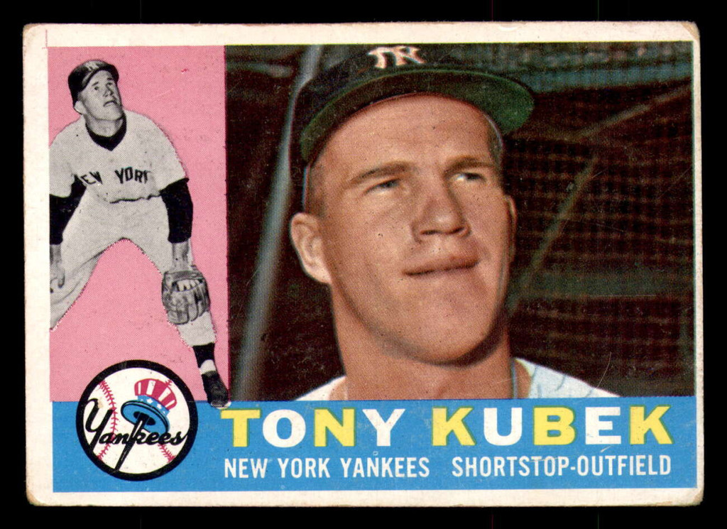 1960 Topps #83 Tony Kubek Very Good  ID: 389051
