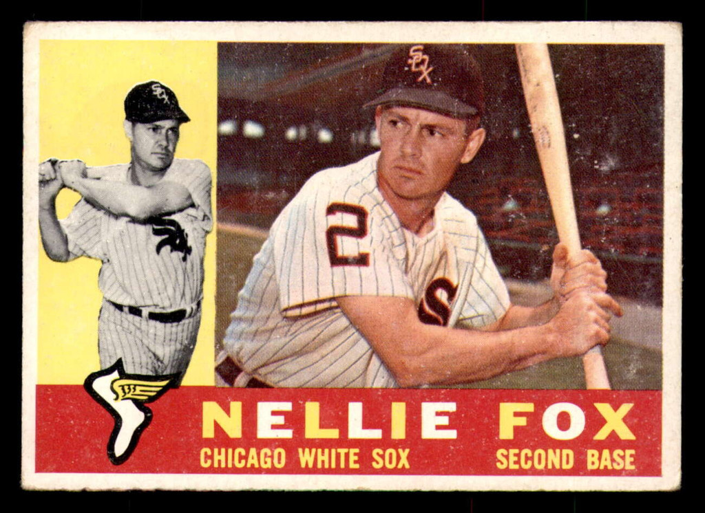 1960 Topps #100 Nellie Fox Very Good  ID: 389052