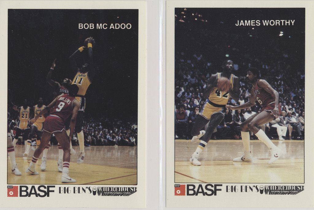 1982/83 BASF  L. A. Lakers Team Set 13  #*sku35429