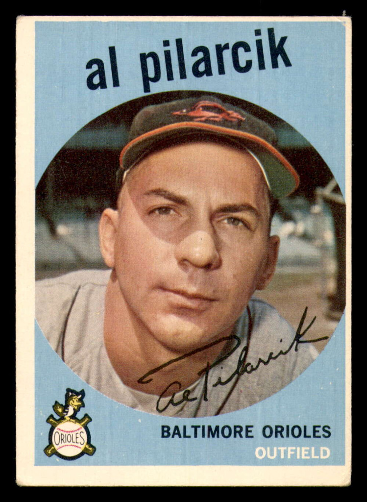 1959 Topps #7 Al Pilarcik Very Good  ID: 390230