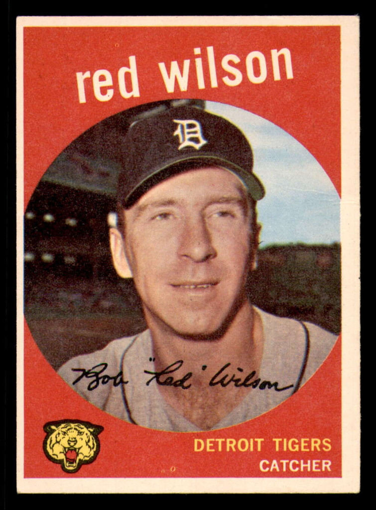 1959 Topps #24 Red Wilson Very Good  ID: 390256