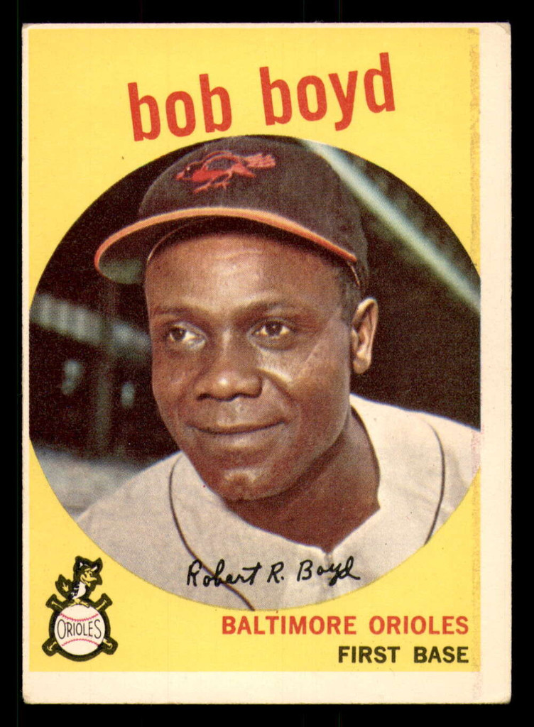 1959 Topps #82 Bob Boyd UER VG-EX  ID: 390336