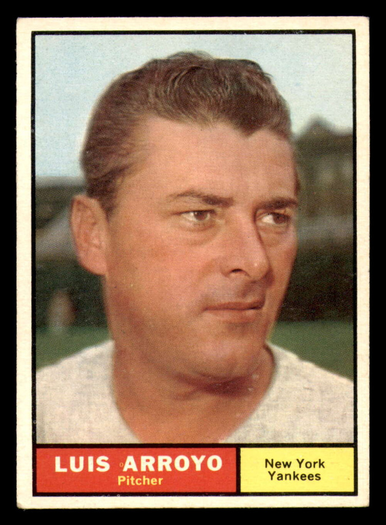 1961 Topps #142 Luis Arroyo Excellent  ID: 390916