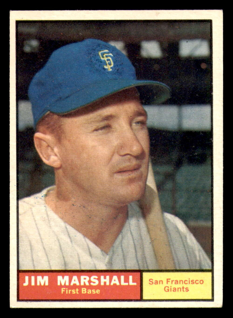 1961 Topps #188 Jim Marshall Excellent+  ID: 390961