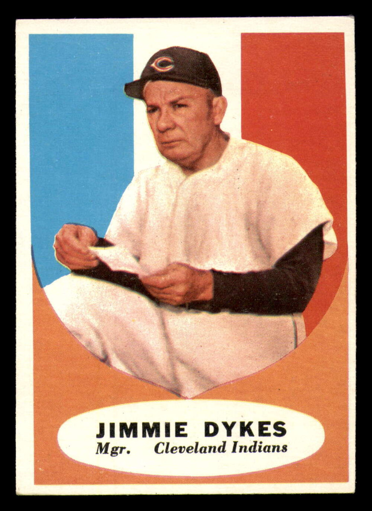 1961 Topps #222 Jimmie Dykes MG Excellent+  ID: 390994