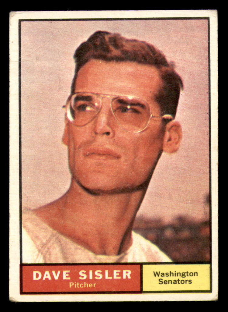 1961 Topps #239 Dave Sisler Very Good 
