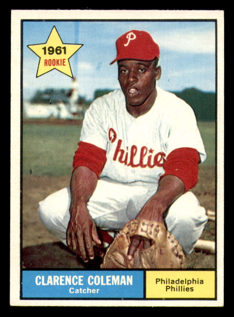 1961 Topps #502 Clarence Coleman Excellent+ RC Rookie  ID: 391304