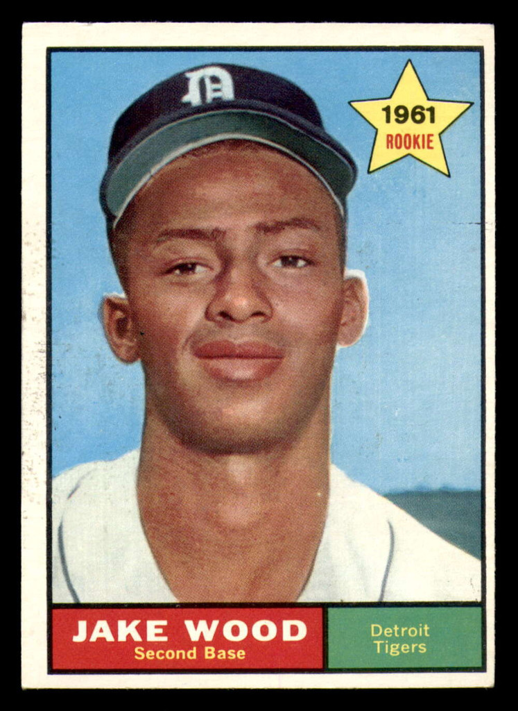 1961 Topps #514 Jake Wood Excellent RC Rookie  ID: 391327