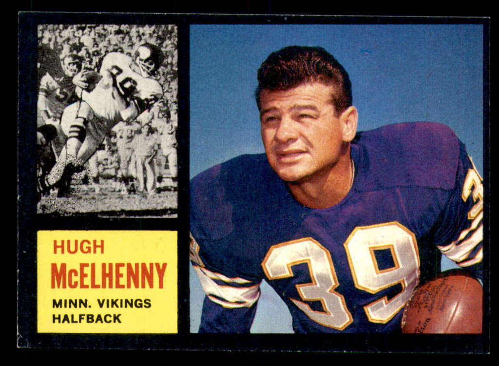 1962 Topps #92 Hugh McElhenny Excellent+ SP  ID: 391465