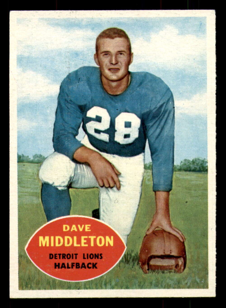 1960 Topps #43 Dave Middleton Near Mint 