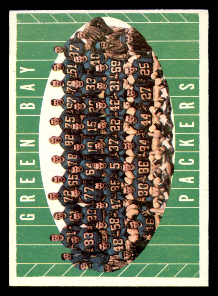 1961 Topps #47 Packers Team Excellent+ 