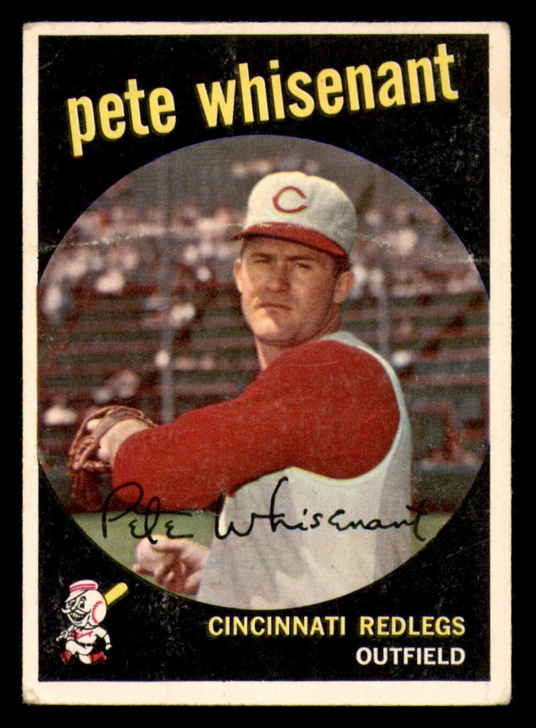 1959 Topps #14 Pete Whisenant UER Very Good  ID: 391590