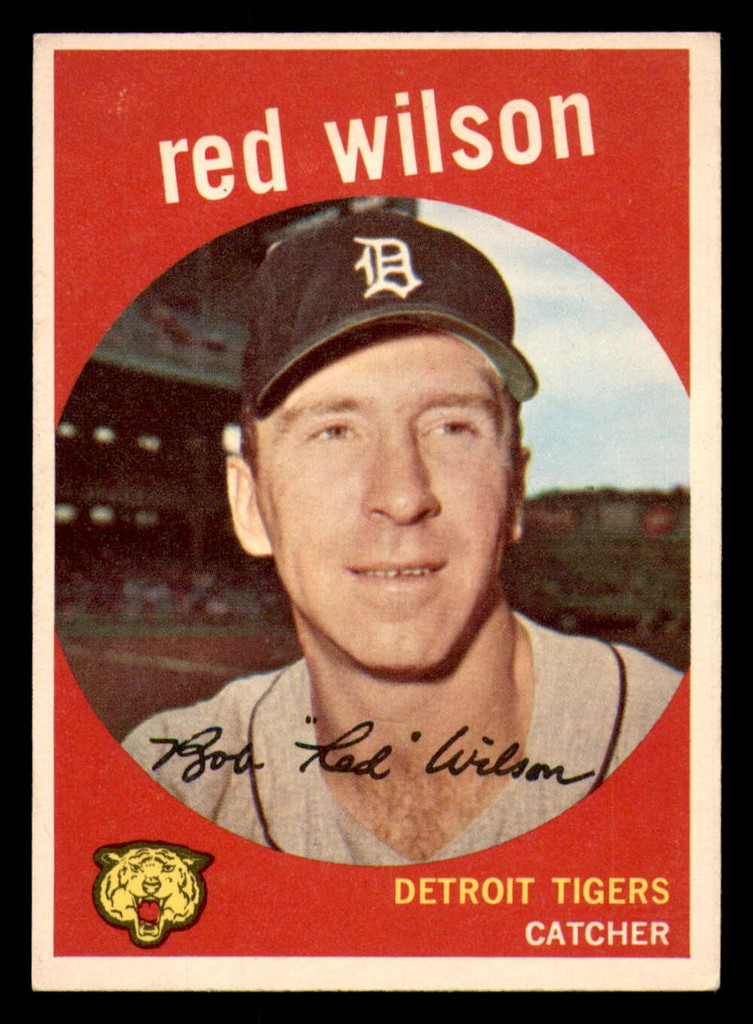 1959 Topps #24 Red Wilson Excellent+  ID: 391598