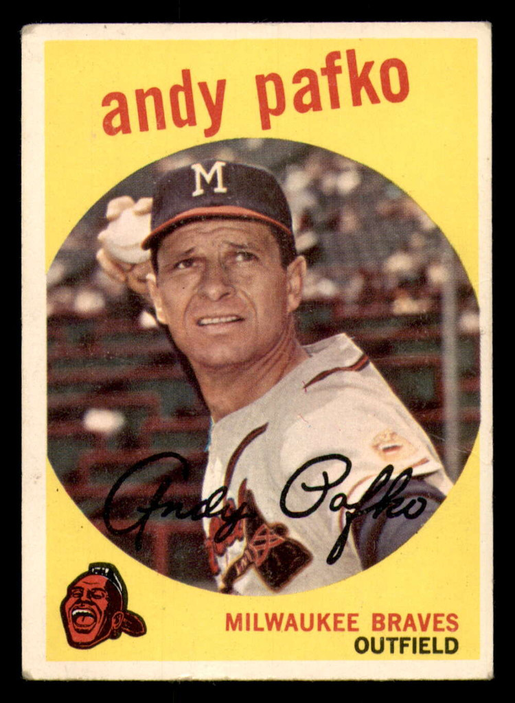 1959 Topps #27 Andy Pafko Very Good  ID: 391601