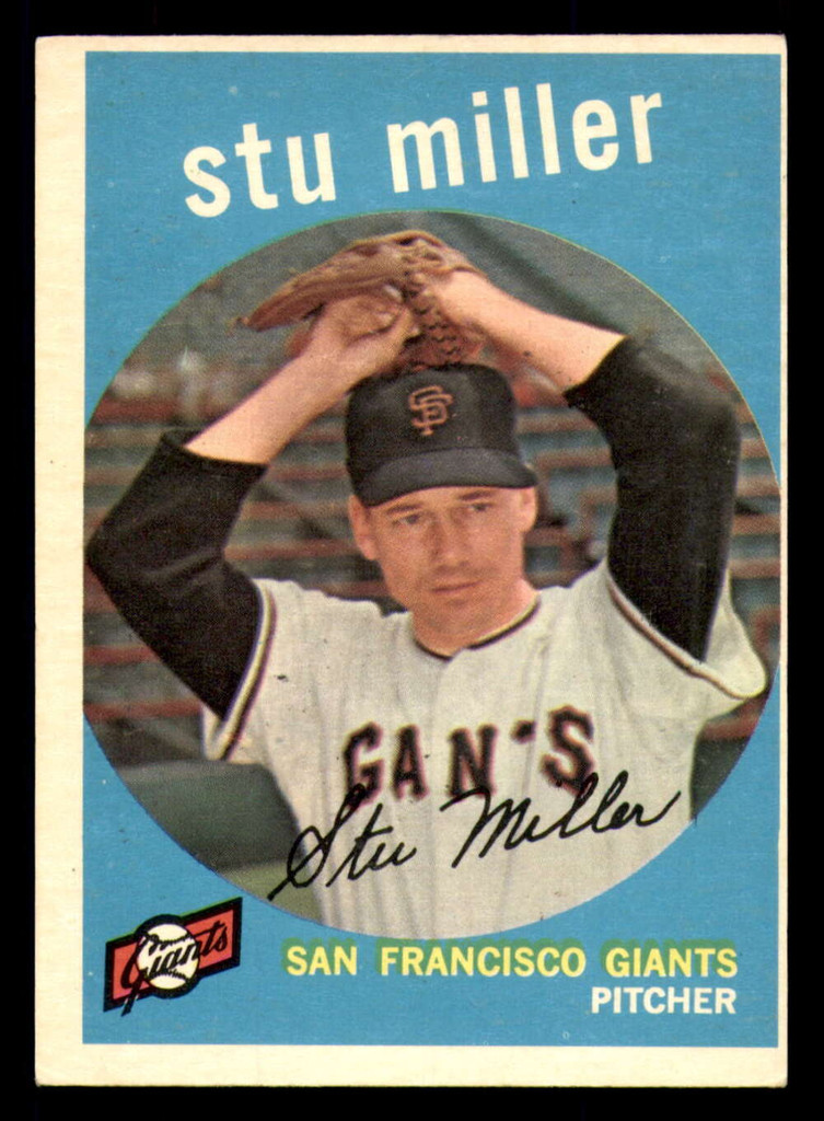 1959 Topps #183 Stu Miller Excellent  ID: 391752