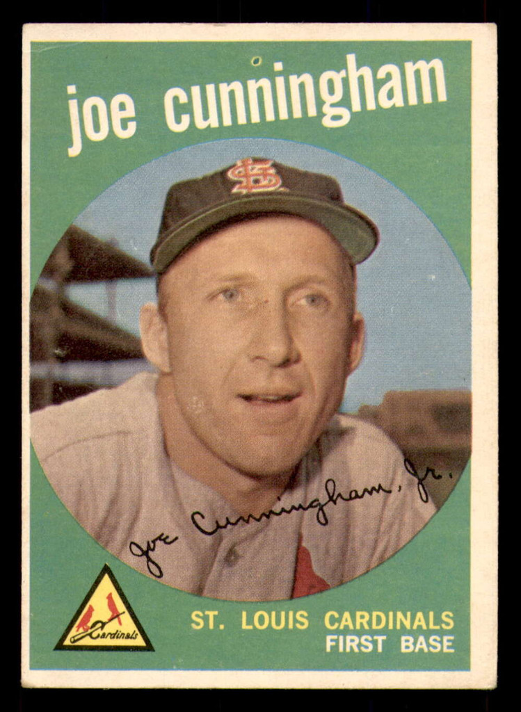 1959 Topps #285 Joe Cunningham Very Good  ID: 391847
