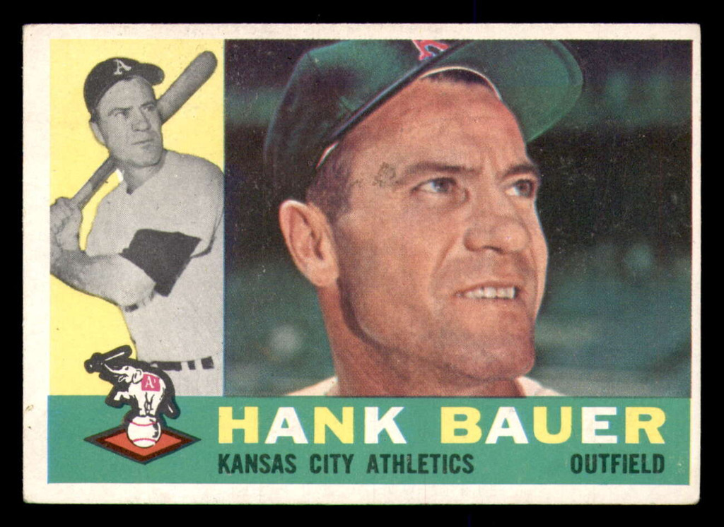 1960 Topps #262 Hank Bauer VG-EX  ID: 392136