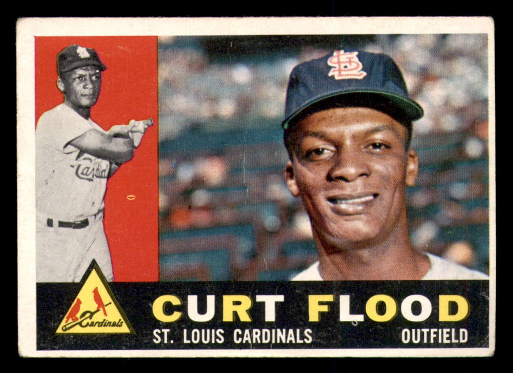 1960 Topps #275 Curt Flood Very Good  ID: 392138