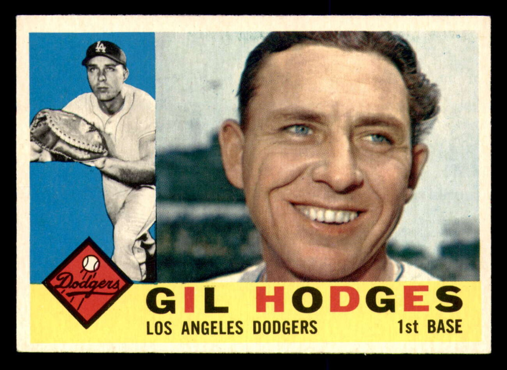 1960 Topps #295 Gil Hodges Ex-Mint  ID: 392140