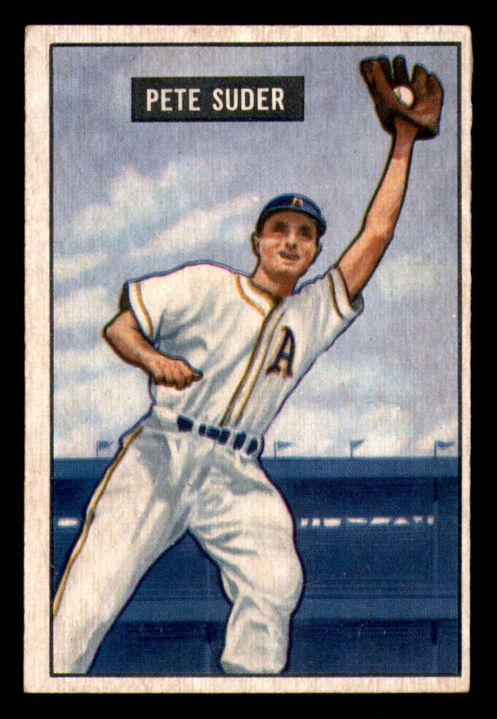 1951 Bowman #154 Pete Suder Excellent+ 