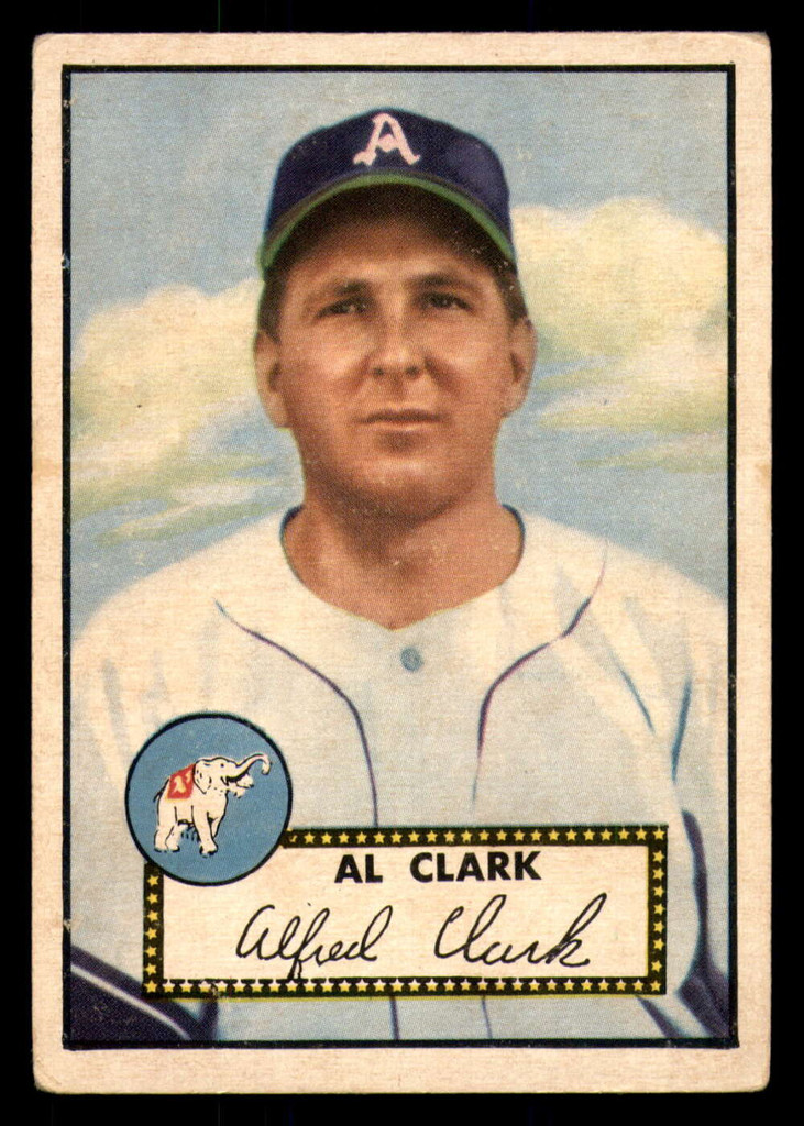 1952 Topps #278 Allie Clark Very Good  ID: 392995