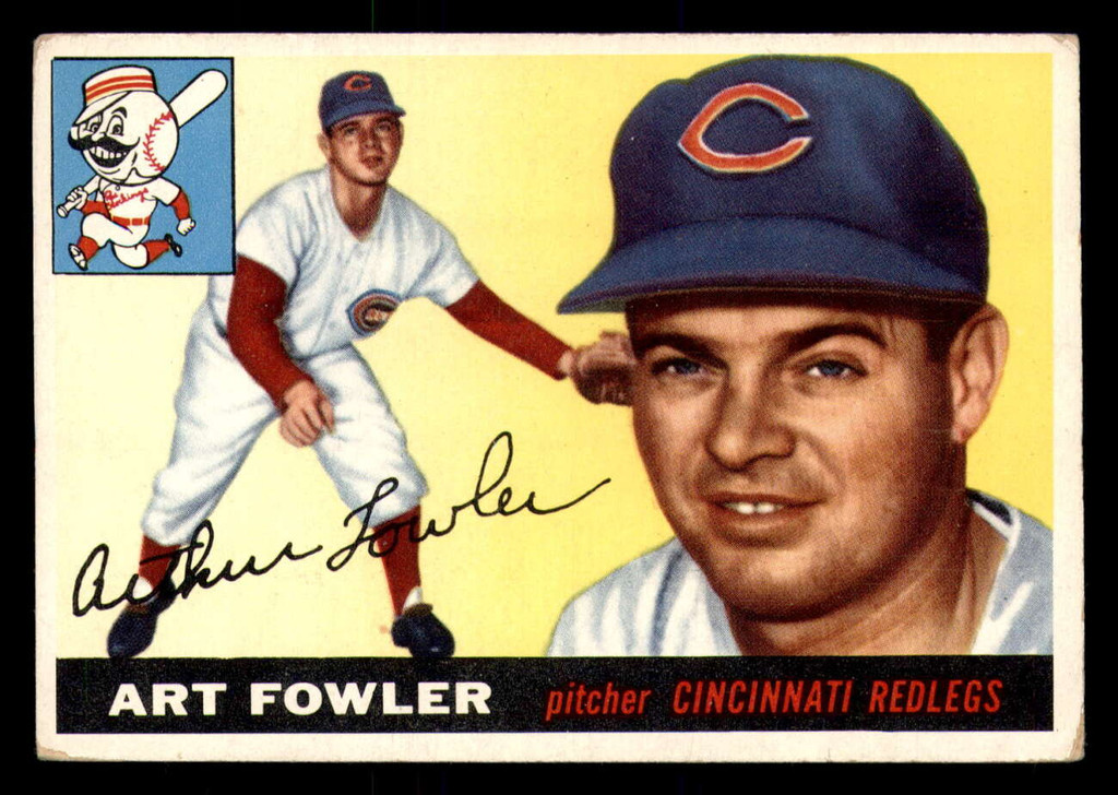 1955 Topps #3 Art Fowler VG-EX RC Rookie  ID: 392997