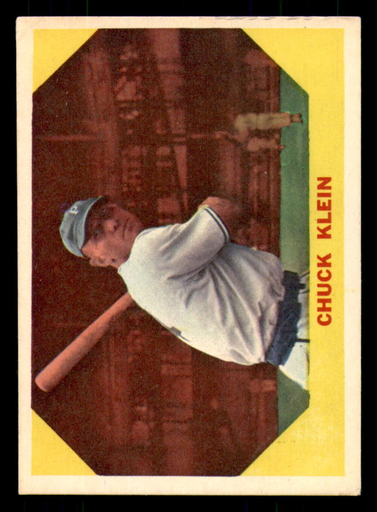 1960 Fleer #30 Chuck Klein VG-EX 