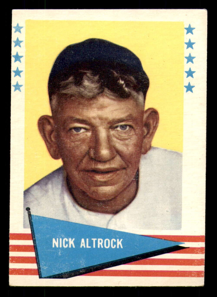 1961 Fleer #3 Nick Altrock Excellent+  ID: 393552