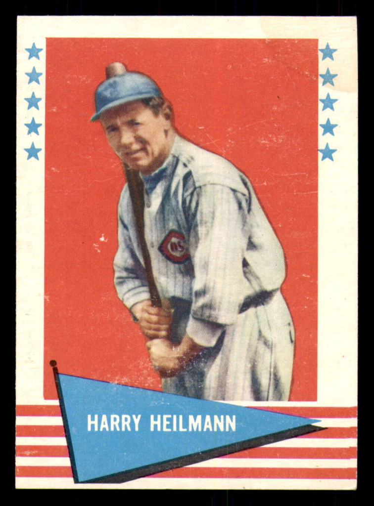 1961 Fleer #42 Harry Heilmann Very Good  ID: 393585