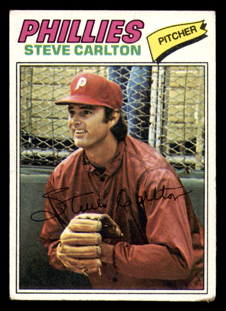 1977 Topps #110 Steve Carlton G-VG  ID: 393728