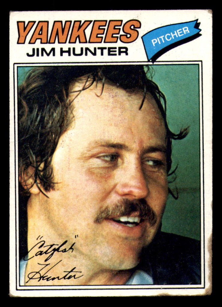 1977 Topps #280 Jim Hunter G-VG 