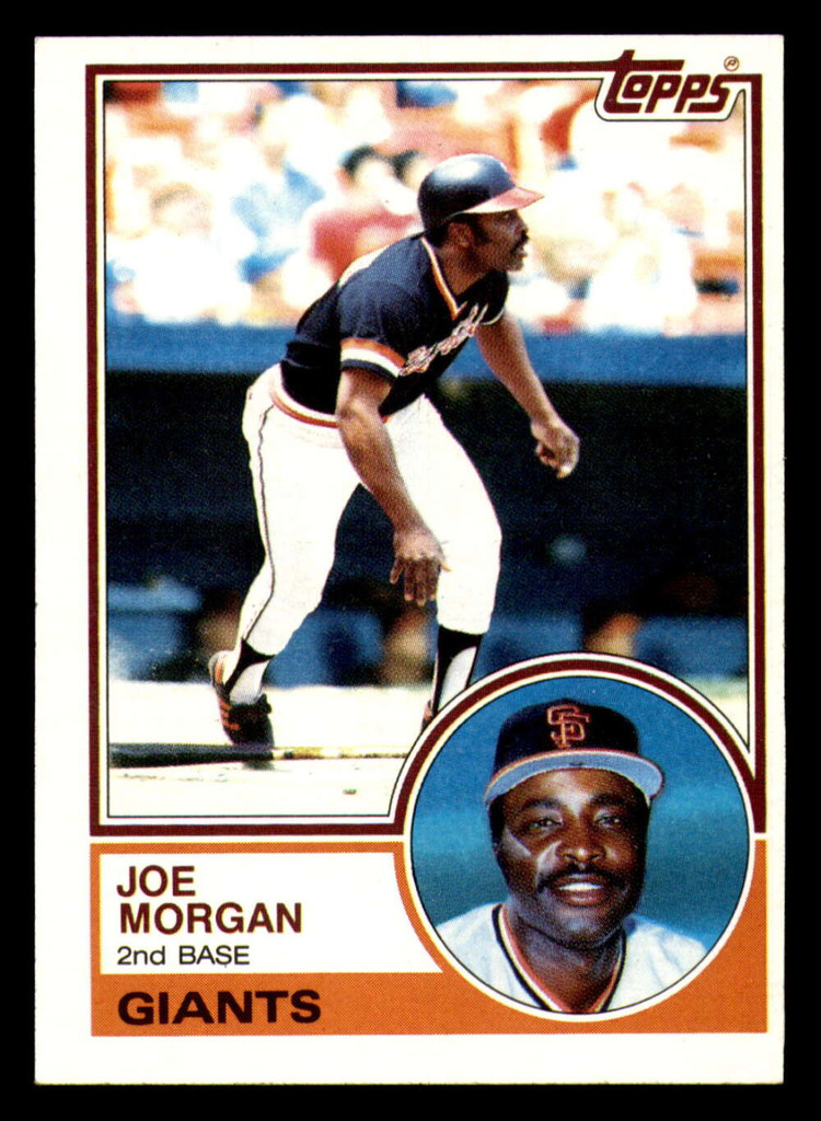 1983 Topps #603 Joe Morgan Near Mint  ID: 394043