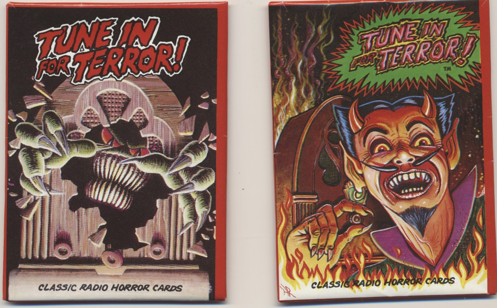 1993 Mystery Playhouse Production Tune In For Terror!! Set 33 + 9 Set Stickers & 2 Different Wrappers  #*sku35679