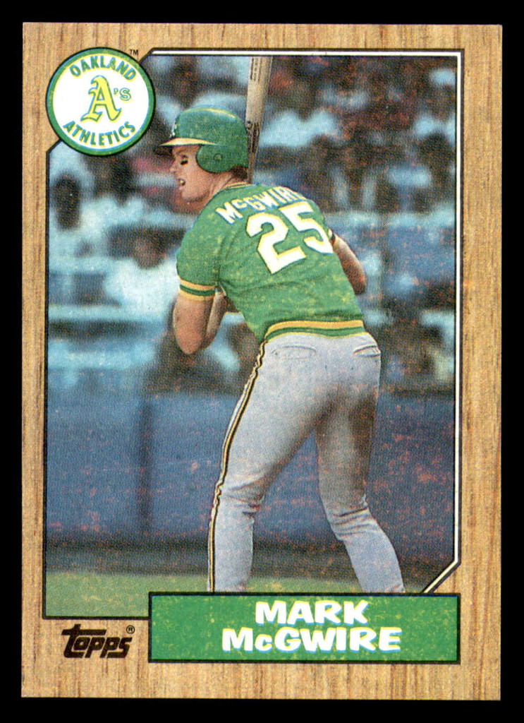 1987 Topps #366 Mark McGwire Ex-Mint 