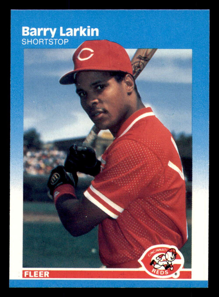 1987 Fleer Glossy #204 Barry Larkin NM-Mint  ID: 394196