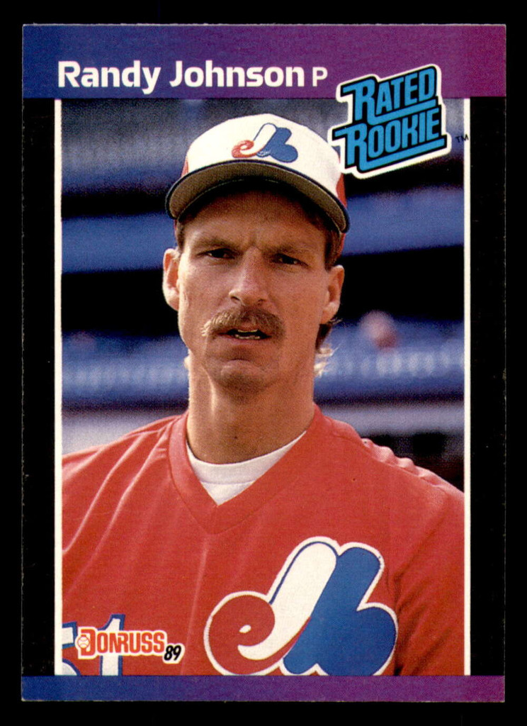 1989 Donruss #42 Randy Johnson/ Near Mint RC Rookie  ID: 394207