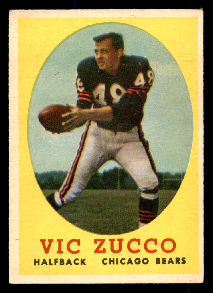 1958 Topps #36 Vic Zucco Excellent+  ID: 394435