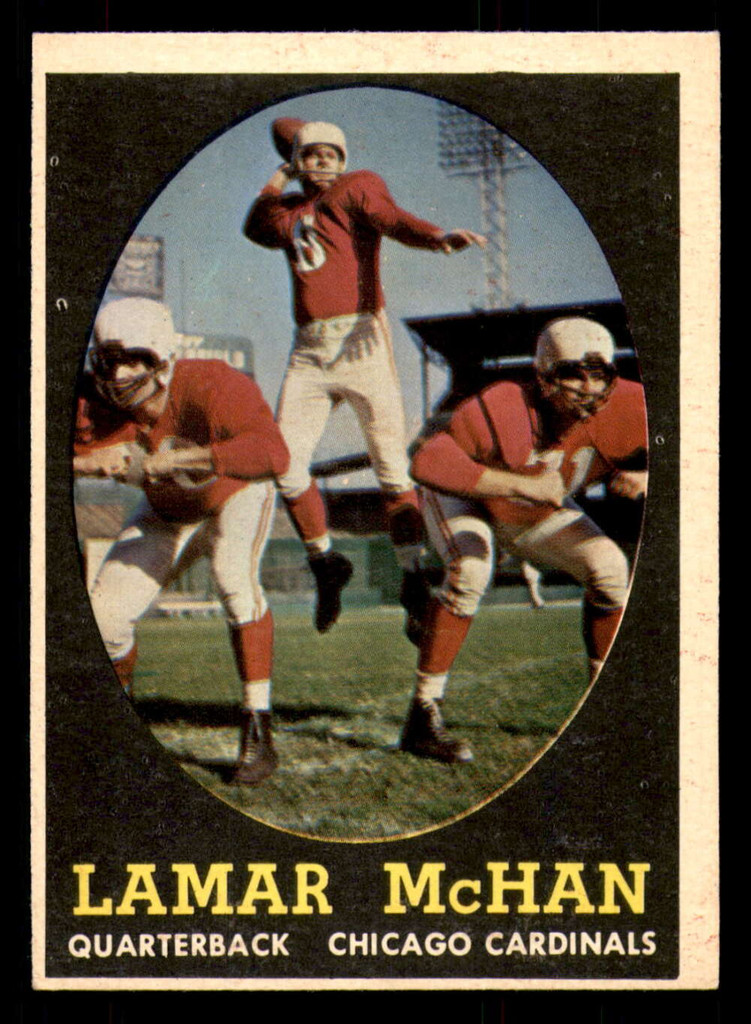 1958 Topps #68 Lamar McHan Ex-Mint  ID: 394465