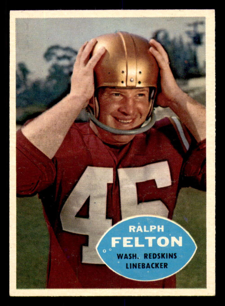 1960 Topps #129 Ralph Felton Ex-Mint RC Rookie  ID: 394619