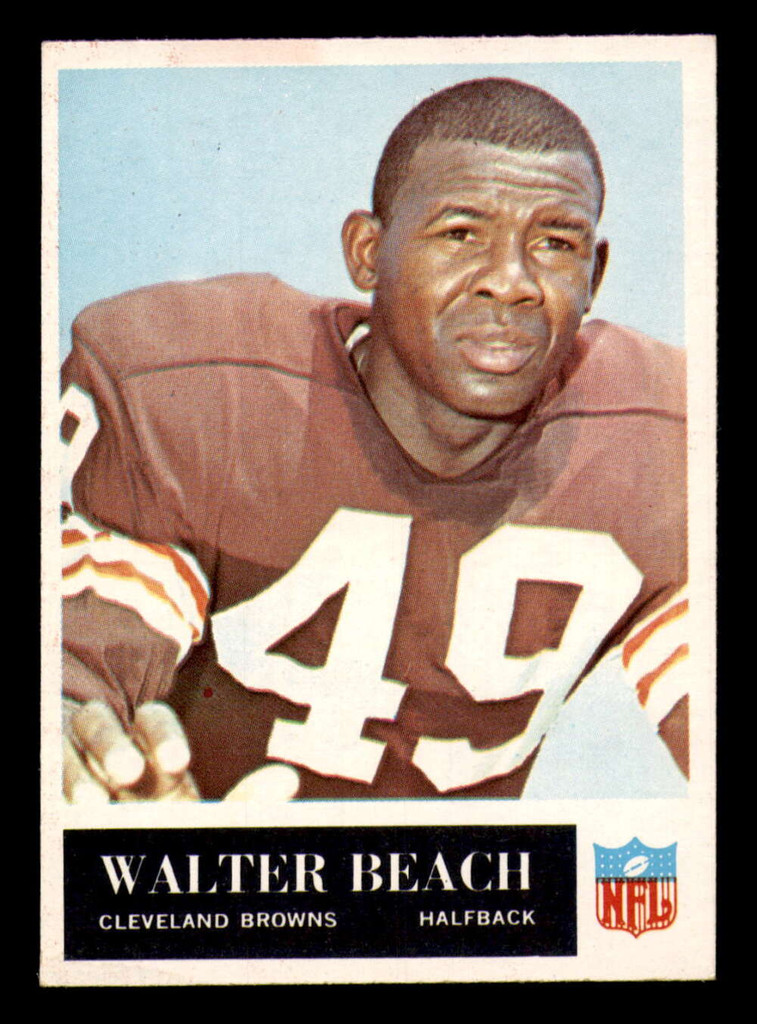 1965 Philadelphia #30 Walter Beach Excellent+ 