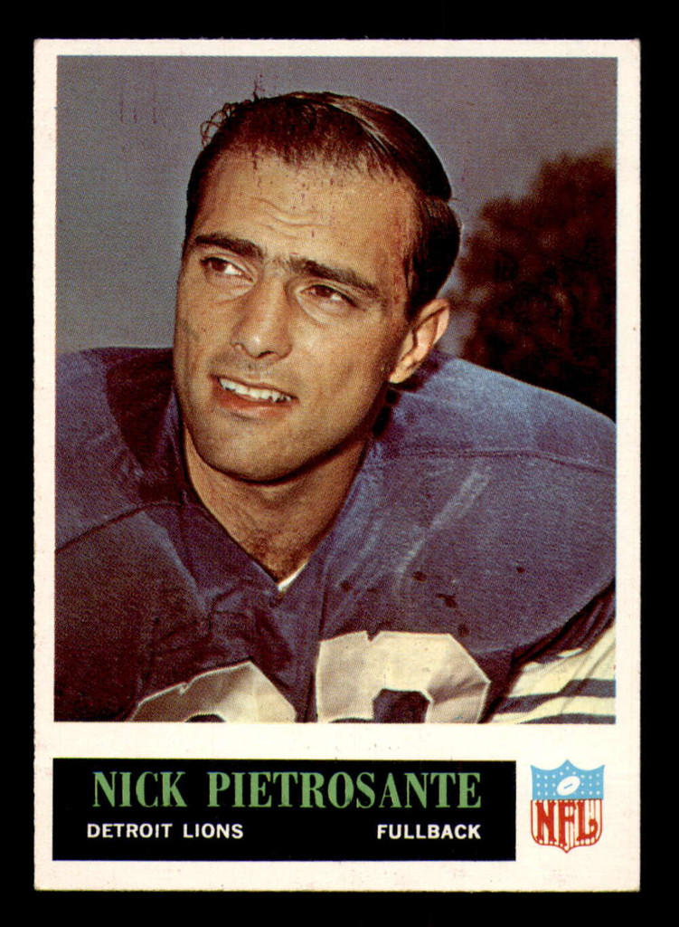 1965 Philadelphia #66 Nick Pietrosante Excellent+  ID: 395047