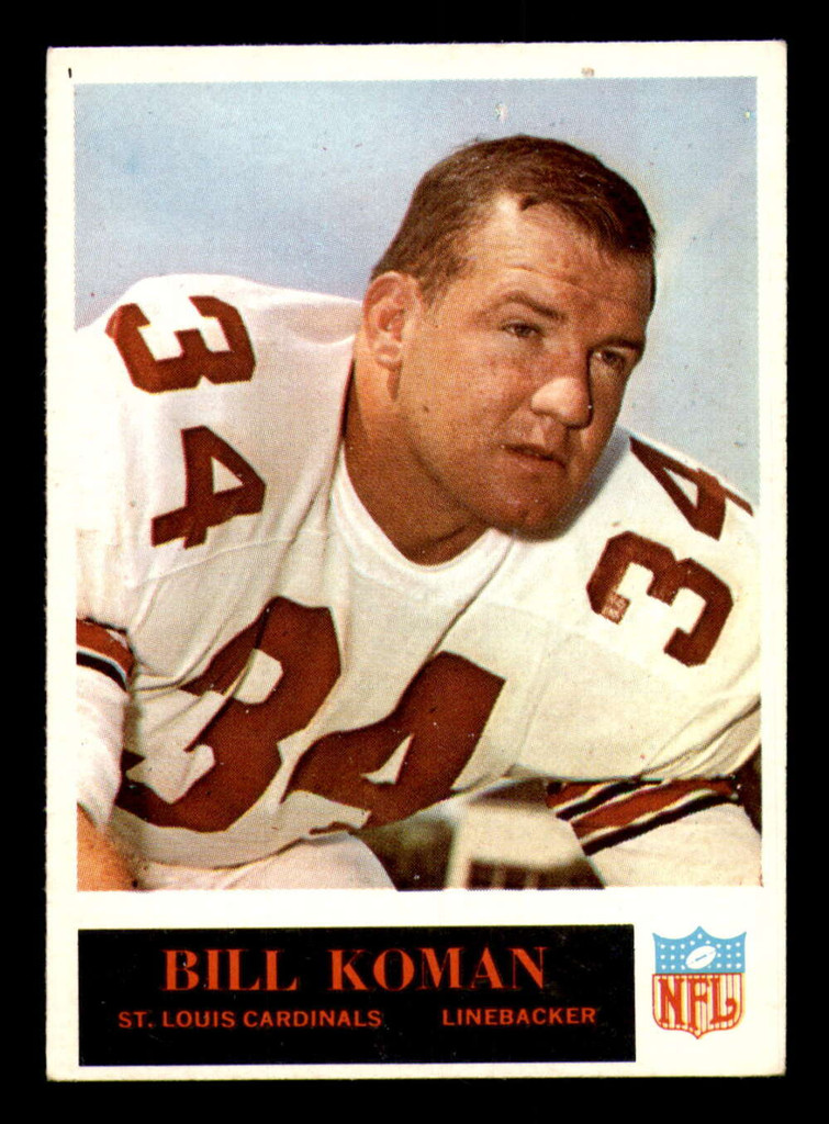 1965 Philadelphia #164 Bill Koman Very Good  ID: 395125